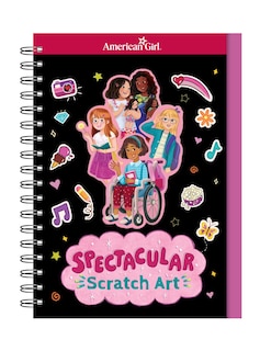 Front cover_American Girl: Spectacular Scratch Art