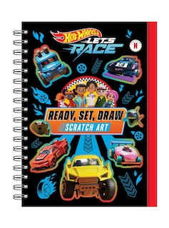 Couverture_Hot Wheels Let's Race: Ready, Set, Draw - Scratch Art