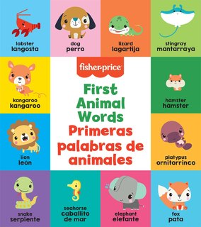 Couverture_Fisher-Price: First Animal Words  (Primeras palabras de animales)