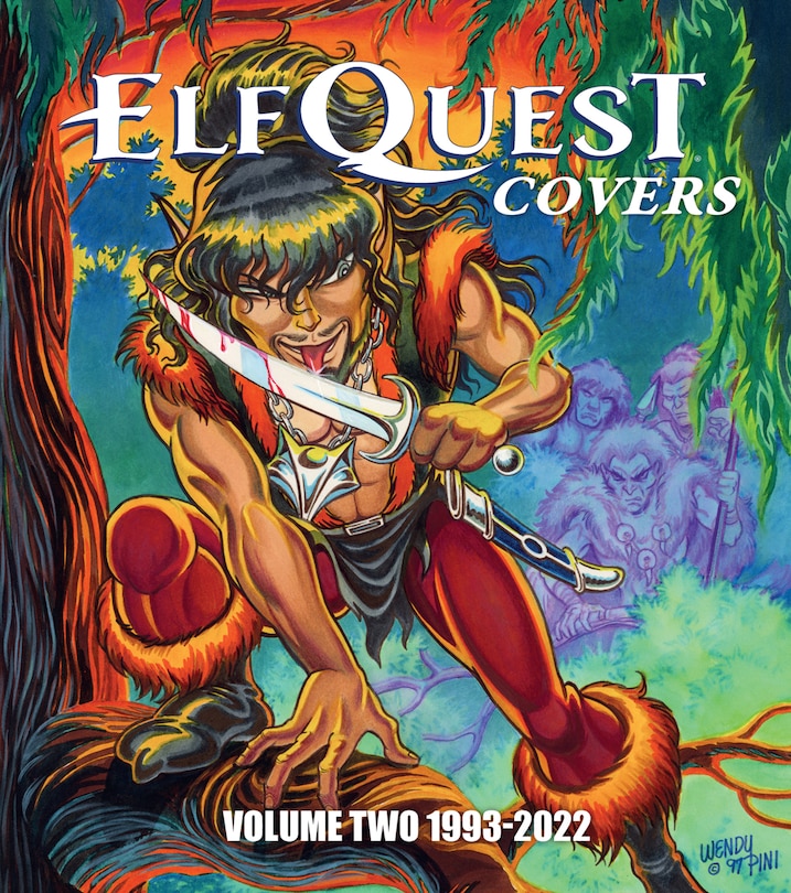 Front cover_ElfQuest Covers Volume Two 1993-2022
