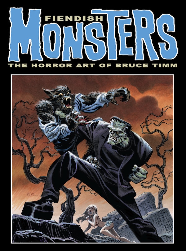 Couverture_Fiendish Monsters: The Horror Art of Bruce Timm