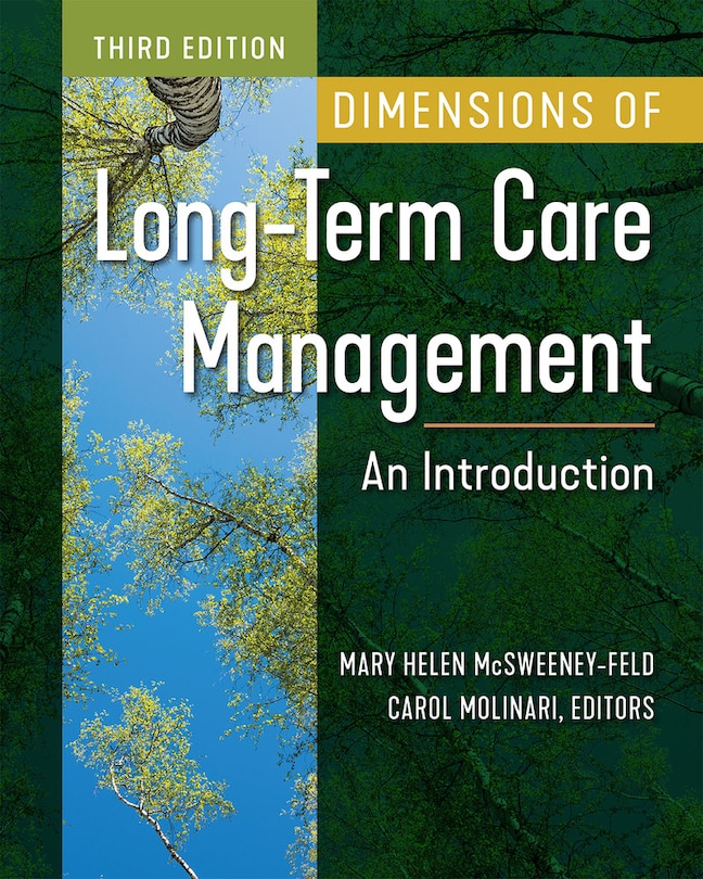 Front cover_Dimensions of Long-Term Care Management: An Introduction, Third Edition