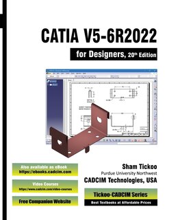 Front cover_CATIA V5-6R2022 for Designers, 20th Edition