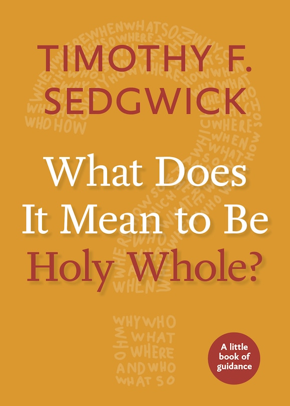 Front cover_What Does It Mean to Be Holy Whole?