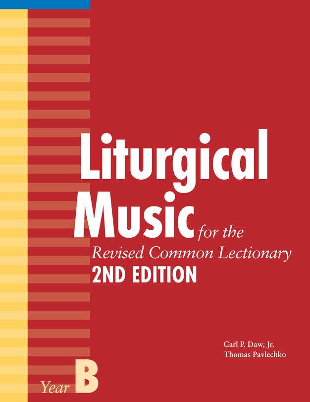 Couverture_Liturgical Music for the Revised Common Lectionary, Year B