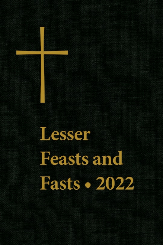 Front cover_Lesser Feasts and Fasts 2022