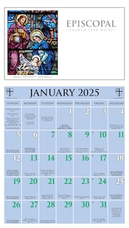 Couverture_2025 Episcopal Church Year Guide Kalendar