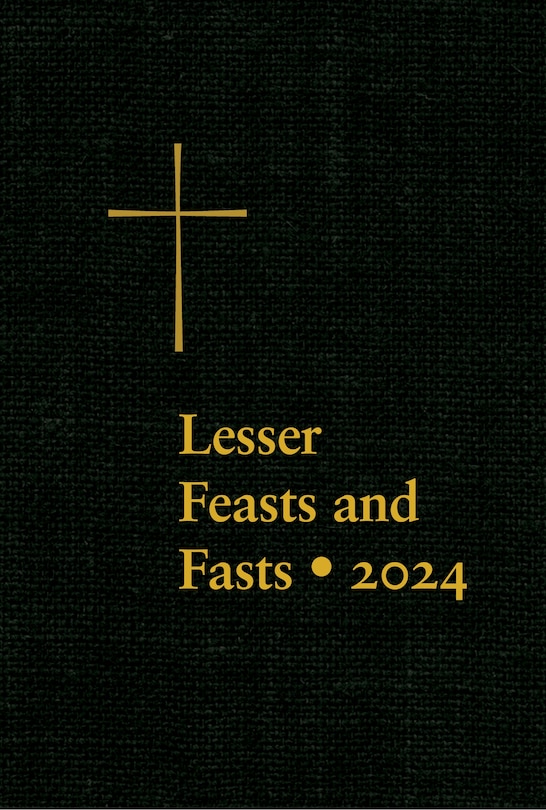 Front cover_Lesser Feasts and Fasts 2024