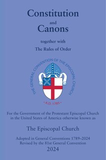 Front cover_Constitution and Canons
