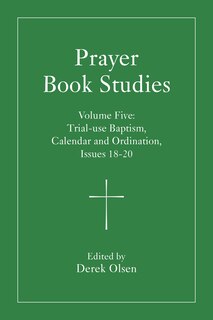 Couverture_Prayer Book Studies Volume Five
