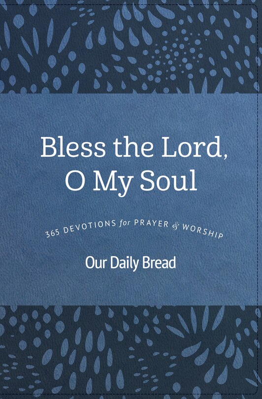 Couverture_Bless the Lord, O My Soul