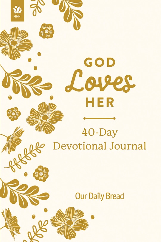 Front cover_God Loves Her 40-Day Devotional Journal