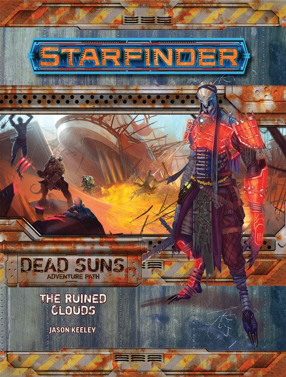 Front cover_Starfinder Adventure Path: The Ruined Clouds (dead Suns 4 Of 6)
