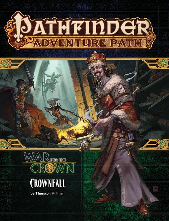 Front cover_Pathfinder Adventure Path: Crownfall (war For The Crown 1 Of 6)