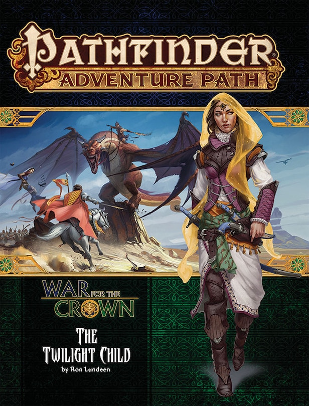 Front cover_Pathfinder Adventure Path: Twilight Child (war For The Crown 3 Of 6)