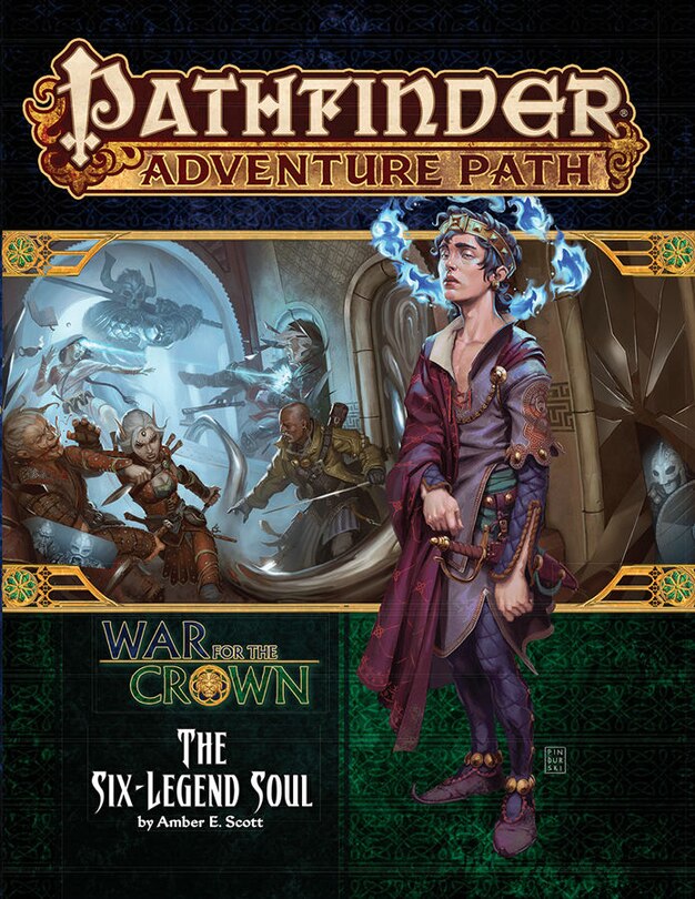 Front cover_Pathfinder Adventure Path: The Six-legend Soul (war For The Crown 6 Of 6)