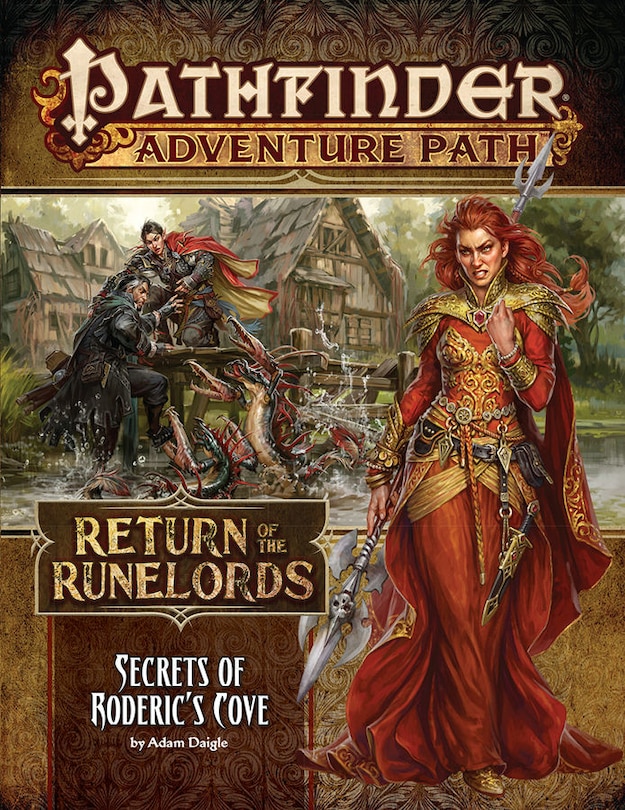 Front cover_Pathfinder Adventure Path: Secrets of Roderick’s Cove (Return of the Runelords 1 of 6)