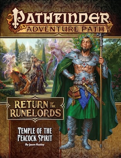 Front cover_Pathfinder Adventure Path: Temple Of The Peacock Spirit (return Of The Runelords 4 Of 6)