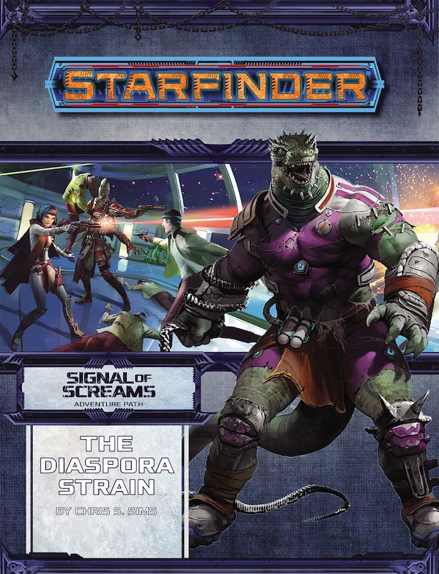 Couverture_Starfinder Adventure Path: The Diaspora Strain (signal Of Screams 1 Of 3)