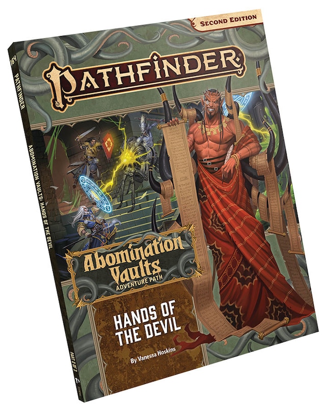 Front cover_Pathfinder Adventure Path: Hands Of The Devil (abomination Vaults 2 Of 3) (p2)