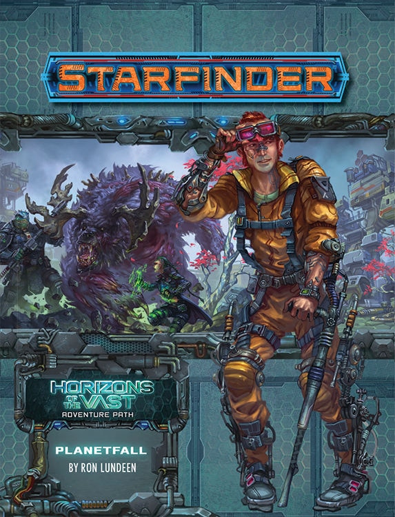 Couverture_Starfinder Adventure Path: Planetfall (horizons Of The Vast 1 Of 6)