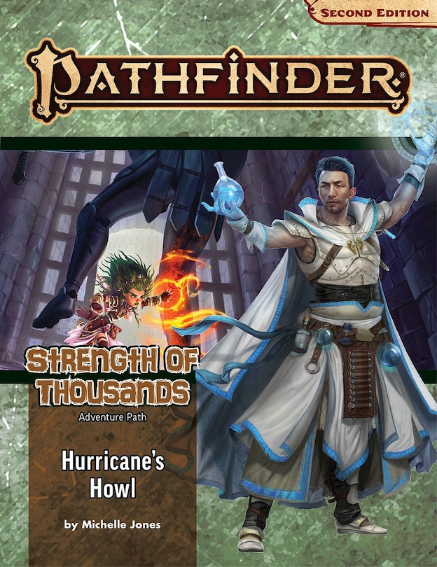 Front cover_Pathfinder Adventure Path: Hurricane’s Howl (Strength of Thousands 3 of 6) (P2)