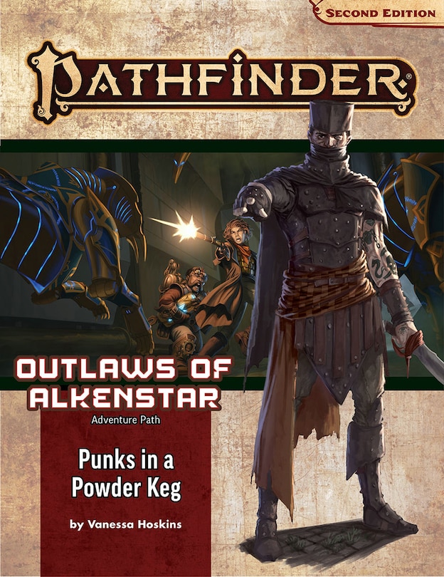 Front cover_Pathfinder Adventure Path: Punks In A Powderkeg (outlaws Of Alkenstar 1 Of 3) (p2)