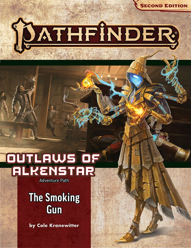 Front cover_Pathfinder Adventure Path: The Smoking Gun (outlaws Of Alkenstar 3 Of 3) (p2)