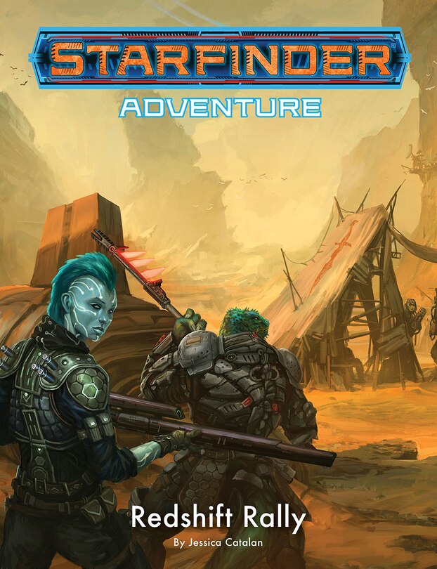 Front cover_Starfinder Adventure: Redshift Rally