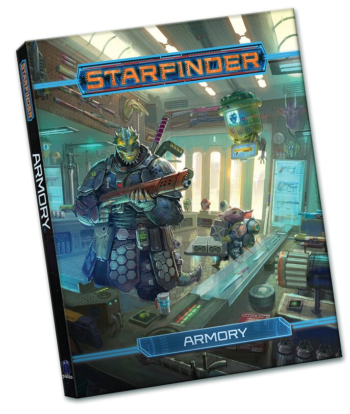 Front cover_Starfinder Rpg Armory Pocket Edition