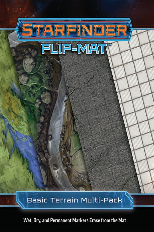 Front cover_Starfinder Flip-Mat: Basic Terrain Multi-Pack