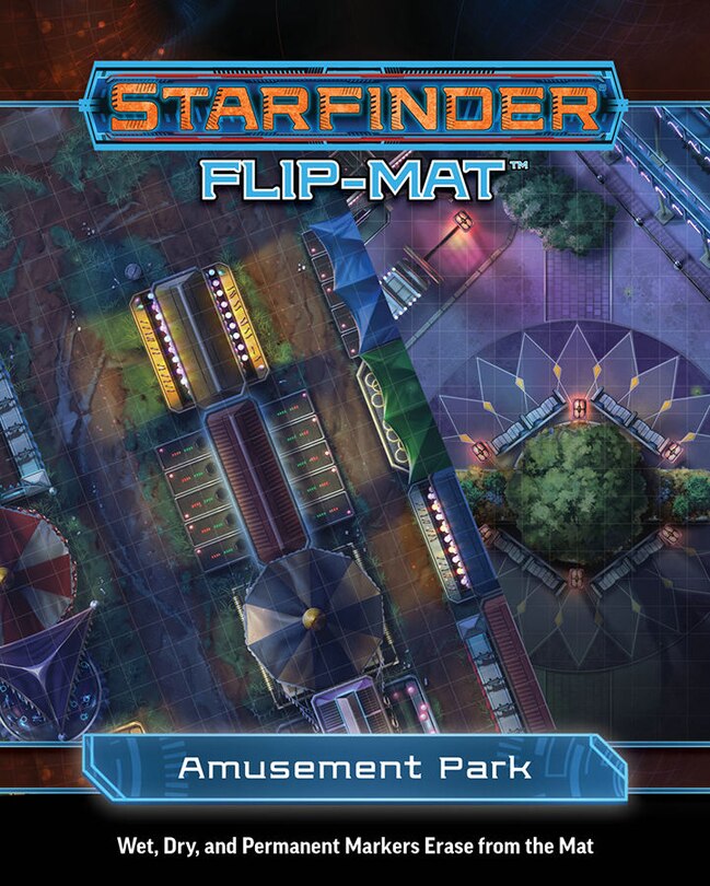 Front cover_Starfinder Flip-Mat: Amusement Park