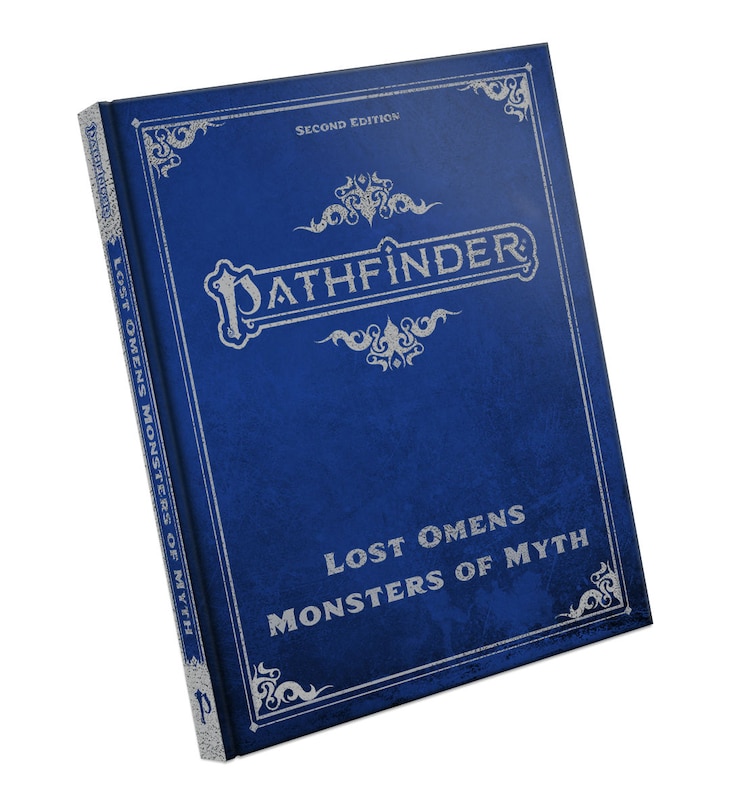 Front cover_Pathfinder Lost Omens Monsters of Myth Special Edition (P2)