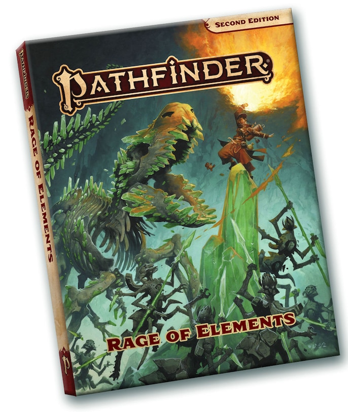 Front cover_Pathfinder RPG Rage of Elements Pocket Edition (P2)