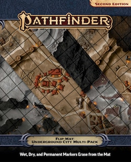 Front cover_Pathfinder Flip-Mat: Underground City Multi-Pack
