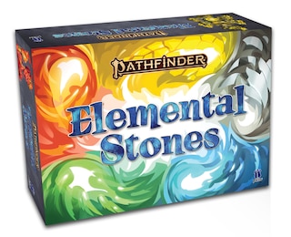 Front cover_Pathfinder: Elemental Stones Board Game