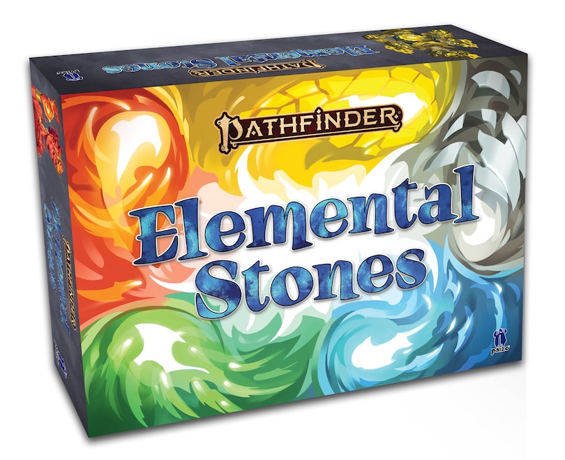 Front cover_Pathfinder: Elemental Stones Board Game