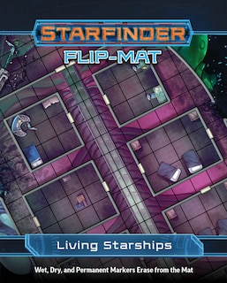 Front cover_Starfinder Flip-Mat: Living Starships