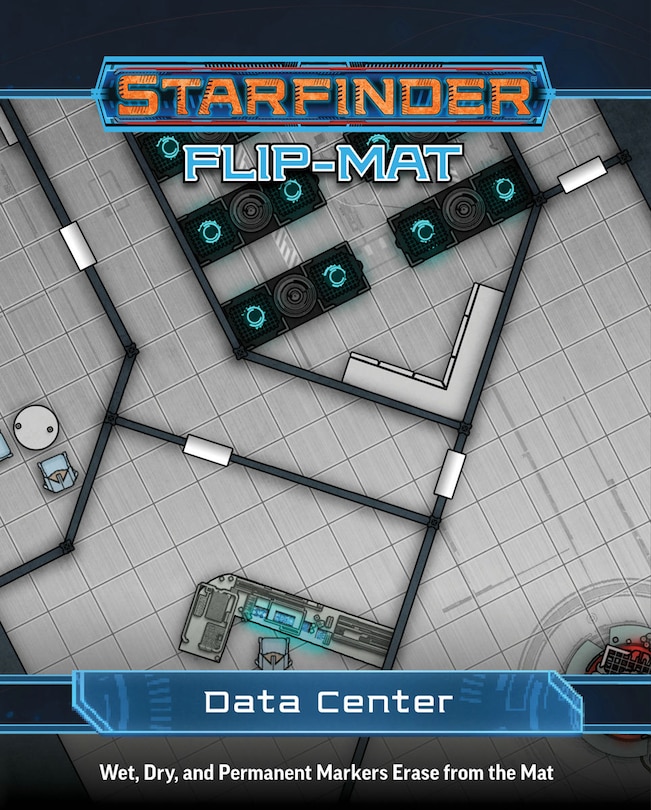 Front cover_Starfinder Flip-Mat: Data Center