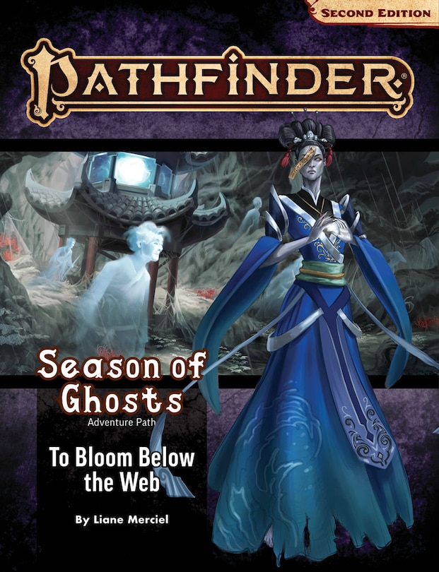 Front cover_Pathfinder Adventure Path: To Bloom Below the Web (Season of Ghosts 4 of 4) (P2)