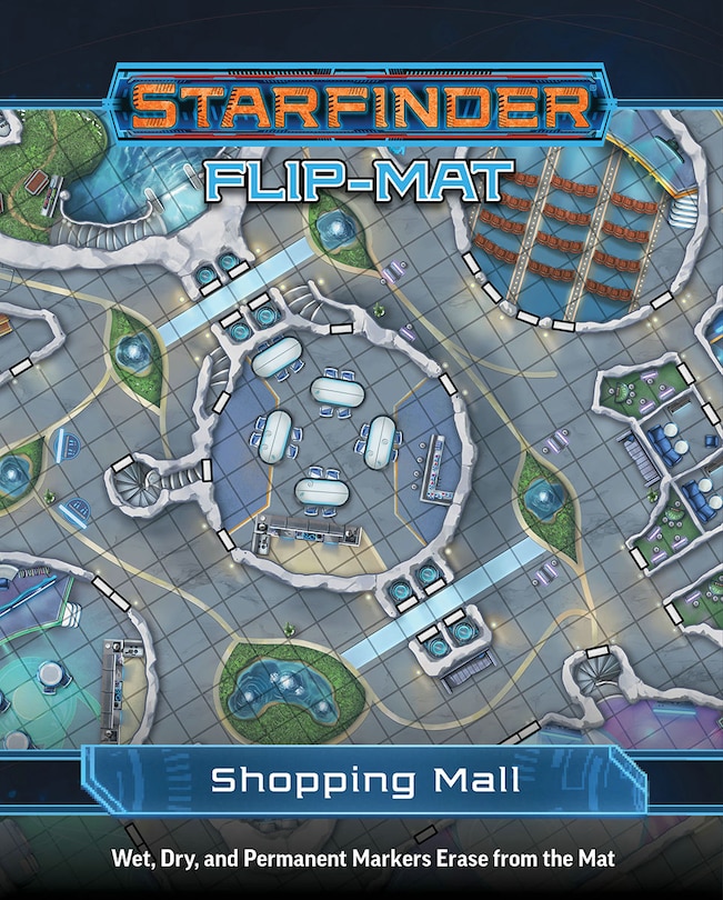 Front cover_Starfinder Flip-Mat: Shopping Mall