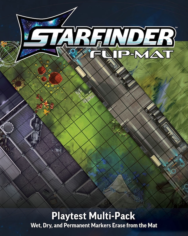 Couverture_Starfinder Flip-Mat: Second Edition Playtest Multi-Pack