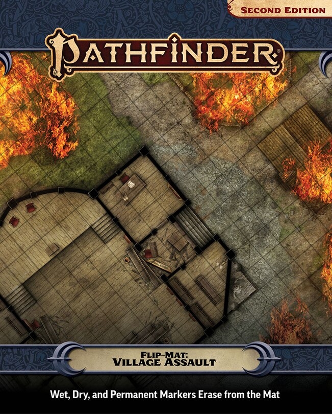 Front cover_Pathfinder Flip-Mat: Village Assault