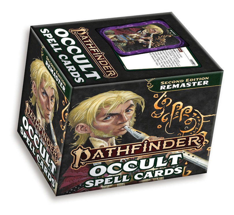 Front cover_Pathfinder Occult Spell Cards (Remastered) (P2)