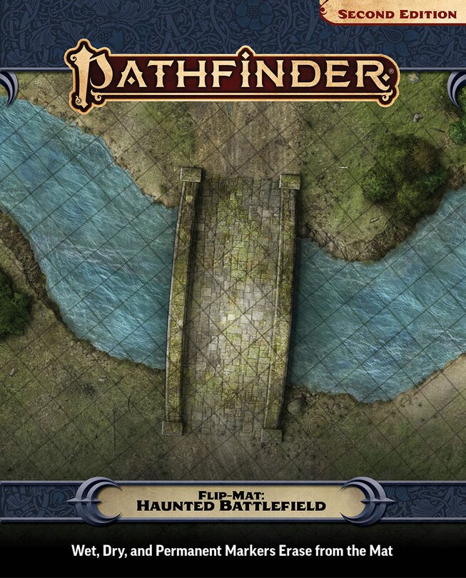 Couverture_Pathfinder Flip-Mat: Haunted Battlefield