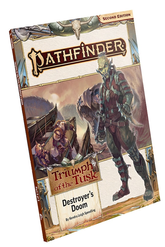 Front cover_Pathfinder Adventure Path: Destroyer’s Doom (Triumph of the Tusk 3 of 3) (P2)
