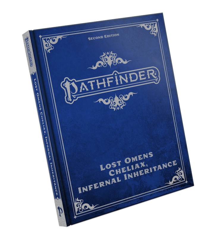 Front cover_Pathfinder Lost Omens Cheliax, Infernal Inheritance