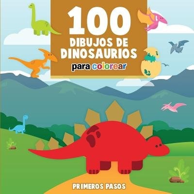 Front cover_100 Dibujos de Dinosaurios para colorear