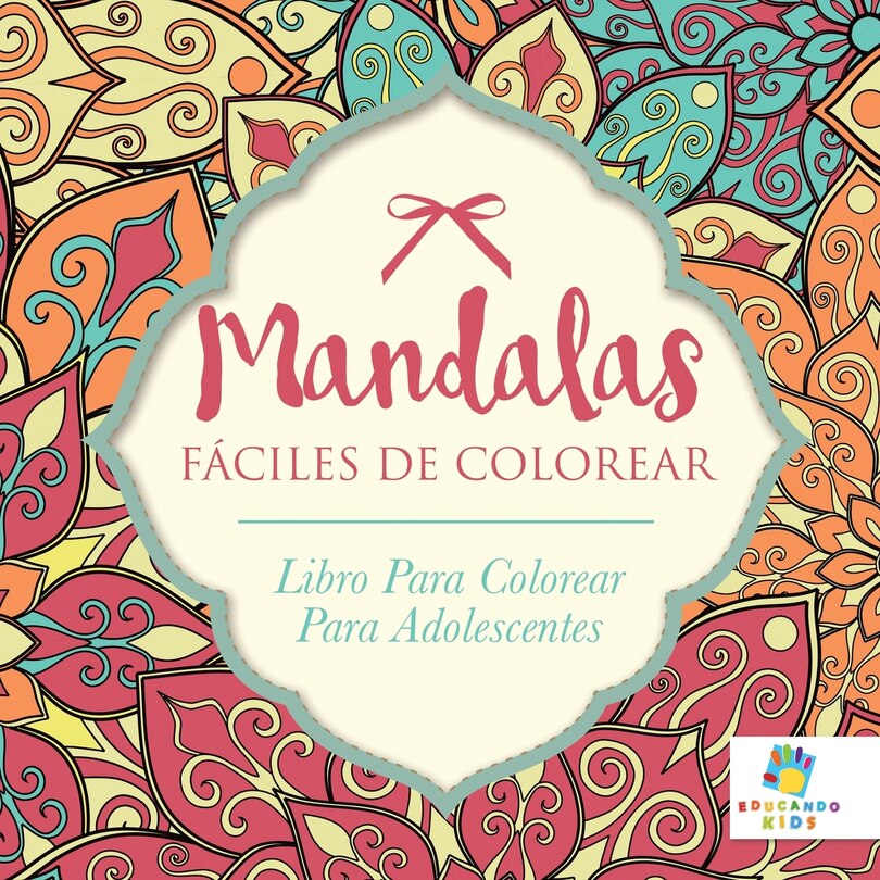 Couverture_Mandalas Fáciles De Colorear