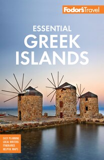 Couverture_Fodor's Essential Greek Islands